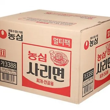 농심 사리면(550g*8) 4.4kg [BOX]