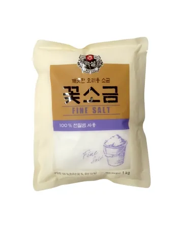 백설 꽃소금 1kg