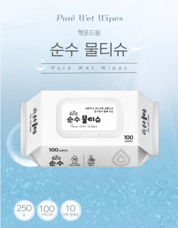 행운드림 순수 물티슈 캡형 100매 10입