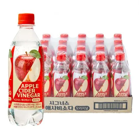 시그너스 애사비소다 오리지널 탄산음료 500ml 20개 이미지