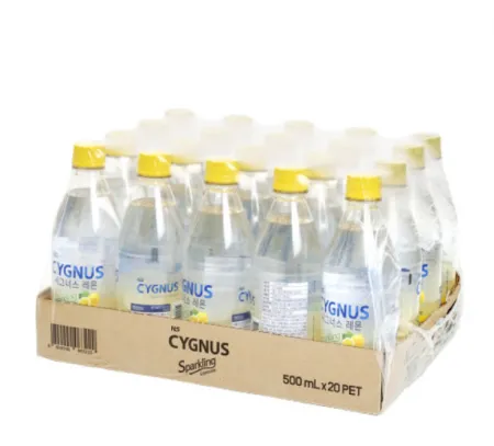 [무료배송] 시그너스 탄산수 레몬 500ml 20입