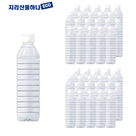 [무료배송] 생수 지리산 물하나 무라벨 500ml X 40 이미지