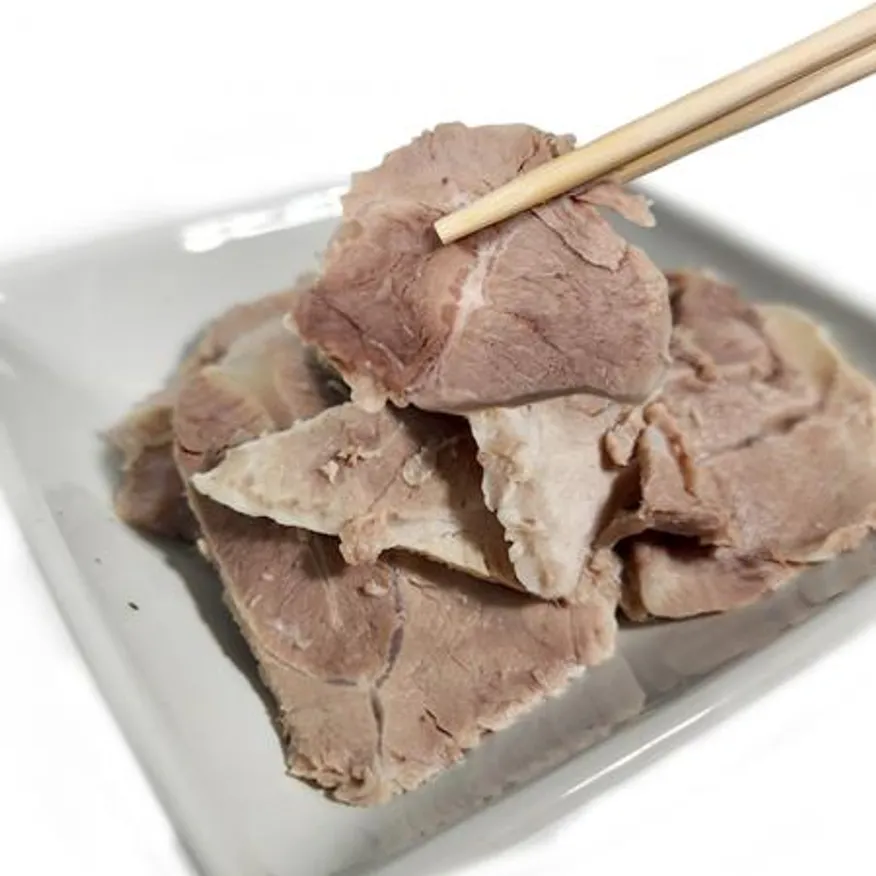 춘풍접객 삶은 돼지 사태 슬라이스 2kg_국밥용 업소용 대용량 식당용 냉동 수육 이미지