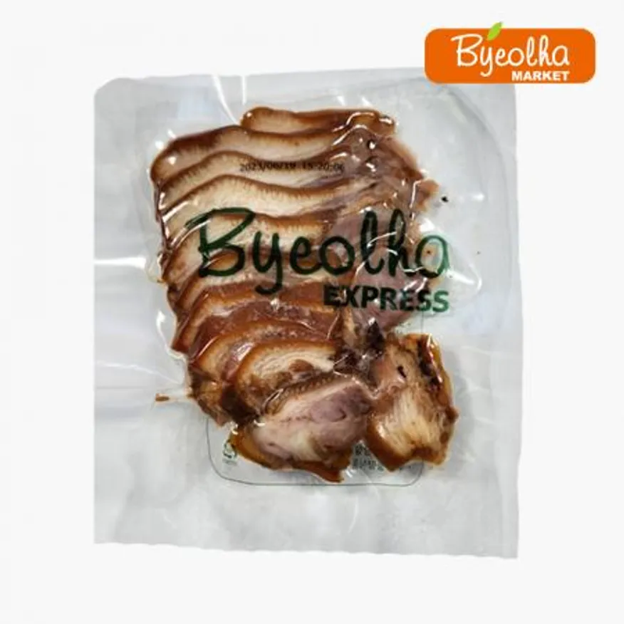 춘풍접객 앞다리 순살 족발 150g_업소용 대용량 식당용 무뼈 냉동 1인분 개별포장 술안주 슬라이스 이미지