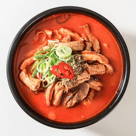 춘풍접객 춘풍 얼큰 내장국밥 155g / 1인분 밀키트 국밥 해장국 / 캠핑음식 캠핑요리 캠핑밀키트 / 냉동국밥 순대국 이미지