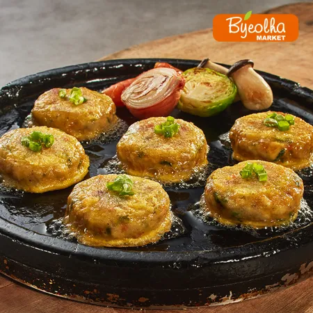 사옹원 부침명장 계란옷 입은 고기완자 400g 동그랑땡 완자 경단 명절 제수음식 간식 전 이미지