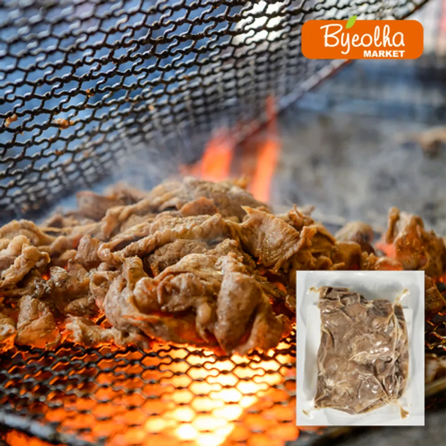 춘풍접객 간장 석쇠 불고기 200g_업소용 가정용 식당용 개별포장 밀키트 직화 불맛 냉동 즉석요리 간편식 이미지