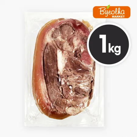 춘풍접객 한우 소머리 슬라이스 1kg_소머릿고기 소머리국밥 수육 안주 국밥 재료 업소용 이미지