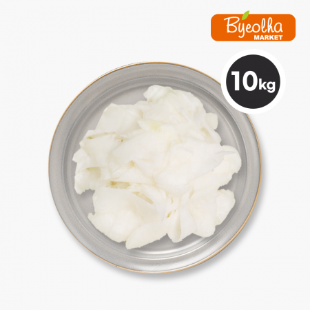 신채 냉면무 절임 10kg_무절임 냉면김치 고명 냉면 재료 업소용 식당용 대용량