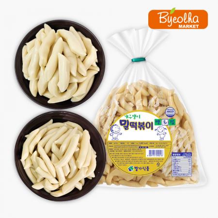 별가식품 당일생산 말랑이 밀방 밀떡볶이떡 3.75kg (중) 대용량 업소용 떡꼬치 분식 재료 라볶이 떡사리 이미지