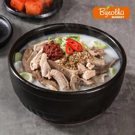 춘풍접객 춘풍 내장국밥 155g / 1인분 밀키트 국밥 해장국 / 캠핑음식 캠핑요리 캠핑밀키트 / 냉동국밥 순대국 이미지