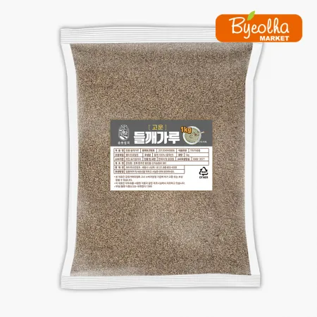 춘풍접객 탕용 고운 들깨가루 1kg (10개) 국밥 수제비 칼국수 미역국 국물요리 곡물 팩 이미지