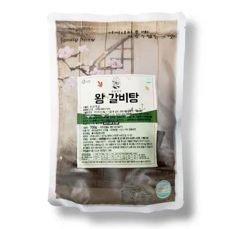 춘풍접객 왕 갈비탕 700g x20개 / (1박스)_업소용 가정용 식당용 냉동 원팩 밀키트 간단요리 간편식 소갈비탕 왕갈비탕 이미지