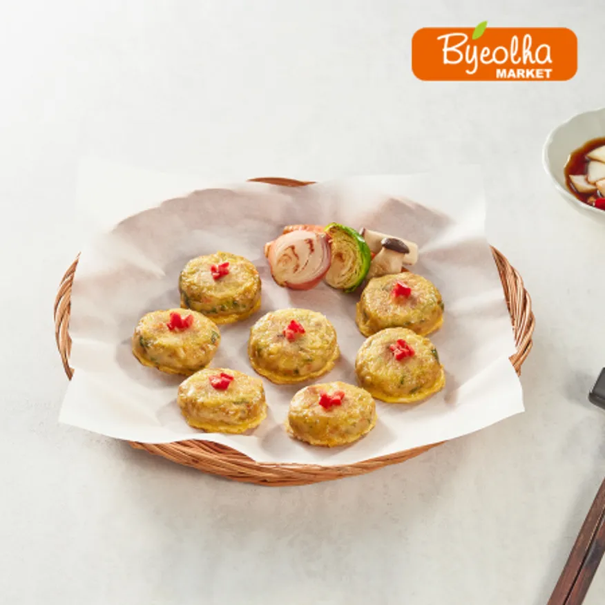 사옹원 부침명장 계란옷 입은 고기완자 400g 동그랑땡 완자 경단 명절 제수음식 간식 전 이미지