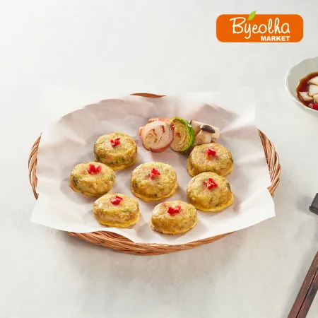 사옹원 부침명장 계란옷 입은 고기완자 400g 동그랑땡 완자 경단 명절 제수음식 간식 전 이미지