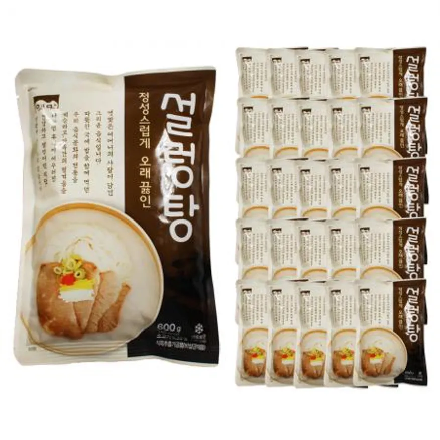 고향식품 옛맛 설렁탕 600g (3개) 업소용 가정용 식당용 냉동 원팩 밀키트 간단요리 간편식 이미지