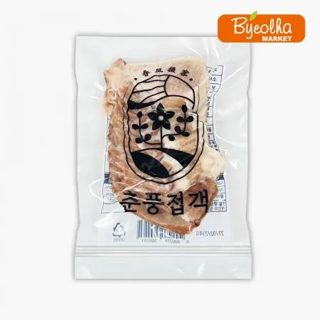 춘풍접객 한방 삼겹살 수육 150g x30개 / (1박스)_업소용 대용량 식당용 보쌈 냉동 1인분 개별포장 술안주 슬라이스 이미지