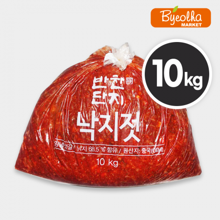 반찬단지 낙지젓 10kg_업소용 대용량 식당용 수입 젓갈 낙지젓갈 반찬 밑반찬 절임