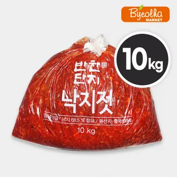 반찬단지 낙지젓 10kg_업소용 대용량 식당용 수입 젓갈 낙지젓갈 반찬 밑반찬 절임