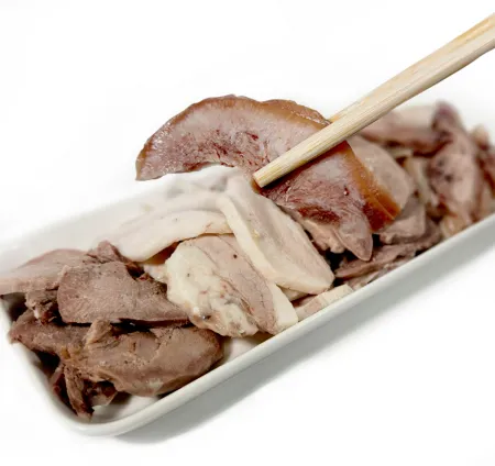 춘풍접객 삶은 돼지 머릿고기 슬라이스 1kg_국밥용 업소용 가정용 대용량 식당용 냉동 순대국 이미지