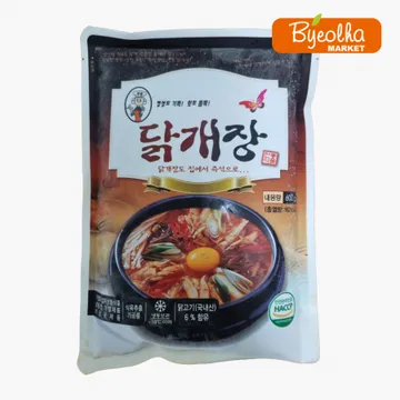 부광식품 닭개장 600g_업소용 가정용 대용량 식당용 냉동 원팩 밀키트 간단요리 간편식