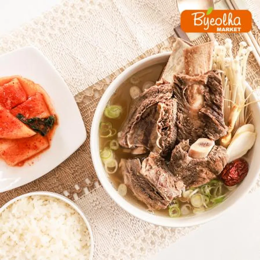 춘풍접객 왕 갈비탕 700g x20개 / (1박스)_업소용 가정용 식당용 냉동 원팩 밀키트 간단요리 간편식 소갈비탕 왕갈비탕 이미지