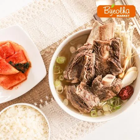 춘풍접객 왕 갈비탕 700g x20개 / (1박스)_업소용 가정용 식당용 냉동 원팩 밀키트 간단요리 간편식 소갈비탕 왕갈비탕 이미지