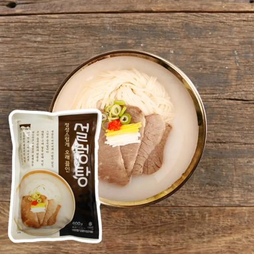 고향식품 옛맛 설렁탕 600g (3개) 업소용 가정용 식당용 냉동 원팩 밀키트 간단요리 간편식 이미지