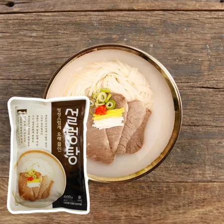 고향식품 옛맛 설렁탕 600g (3개) 업소용 가정용 식당용 냉동 원팩 밀키트 간단요리 간편식 이미지
