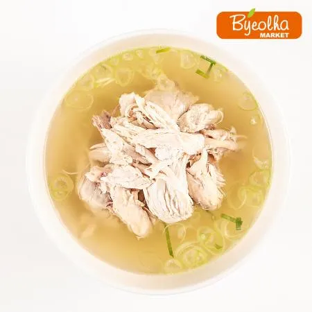 춘풍접객 진한 닭곰탕 600g x25개 / (1박스)_업소용 가정용 식당용 냉동 원팩 밀키트 간단요리 간편식 곰탕 이미지