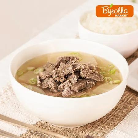 춘풍접객 한우 무국 600g_업소용 가정용 식당용 냉동 원팩 밀키트 간단요리 간편식 이미지