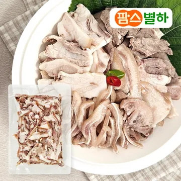 팜스별하 삶은 돼지 머릿고기 슬라이스 2kg_국밥고기 재료 특수부위 업소용 대용량