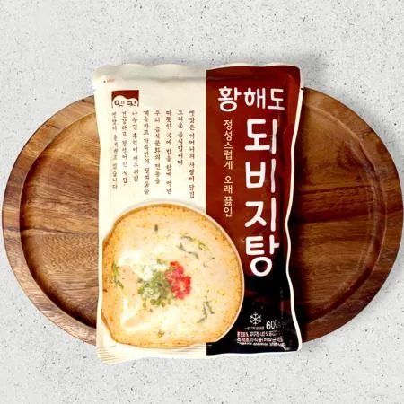 고향식품 옛맛 황해도 되비지탕 600g x25개 / (1박스)_업소용 가정용 식당용 냉동 원팩 밀키트 간단요리 간편식 이미지
