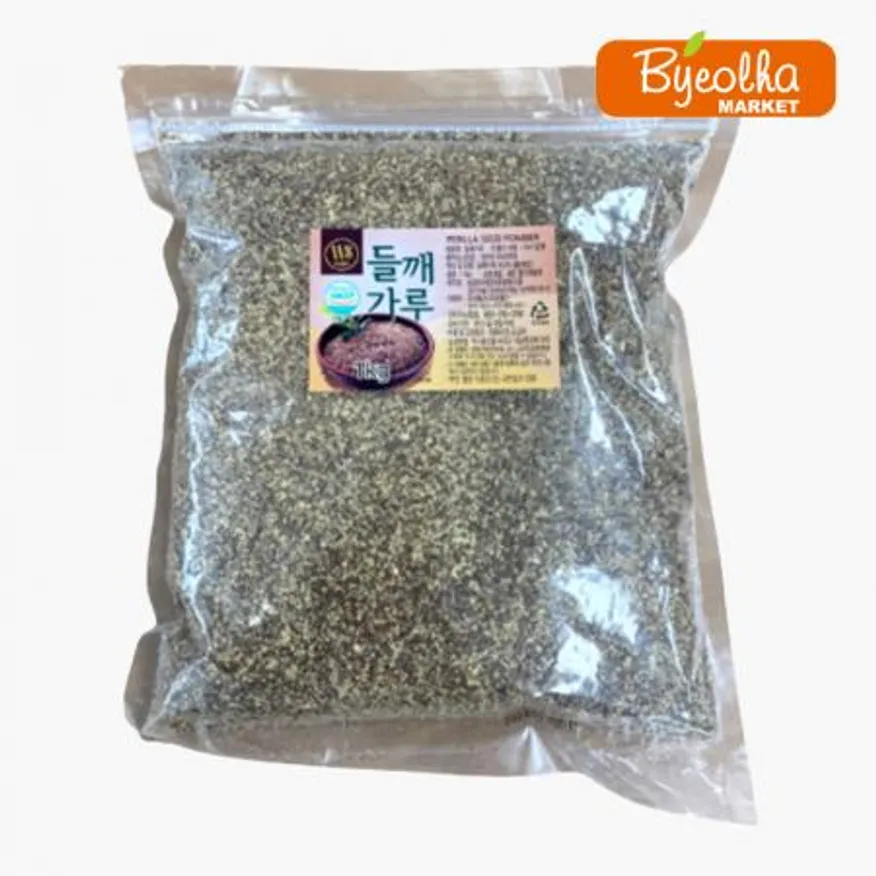 우성 거친 들깨가루 1kg x20봉_업소용 대용량 식당용 고소한 볶음 국밥용 탕용 식자재 이미지