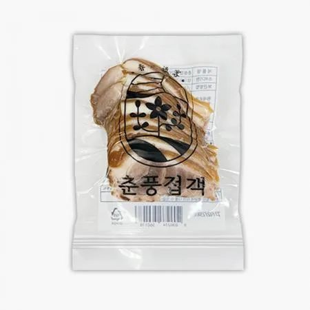 춘풍접객 앞다리 순살 족발 150g_업소용 대용량 식당용 무뼈 냉동 1인분 개별포장 술안주 슬라이스 이미지