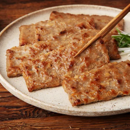 삼양 너비아니 1kg x10개 / (1박스) 업소용 대용량 식당용 급식용 사이드메뉴 산적 불고기맛 이미지