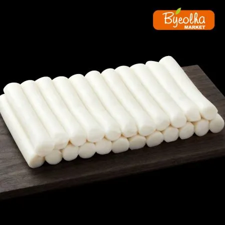 별가식품 당일생산 말랑이 쌀 가래떡 2kg 업소용 대용량 떡꼬치 분식재료 물떡 라볶이 떡사리 이미지