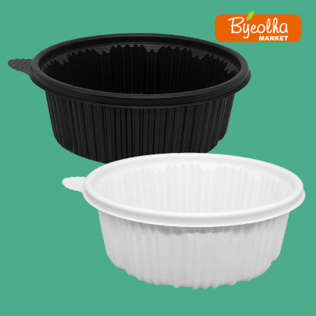 멀티팩 탕용기 200개 (AJ-225파이-백색-소)_업소용 대용량 식당용 배달용 포장용기 배달용기 포장