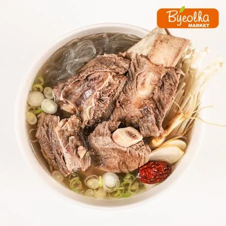 춘풍접객 왕 갈비탕 700g x20개 / (1박스)_업소용 가정용 식당용 냉동 원팩 밀키트 간단요리 간편식 소갈비탕 왕갈비탕 이미지