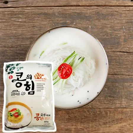 궁중비법 콩의힘 콩가루 850g_업소용 대용량 식당용 콩국수 가루 콩국 이미지