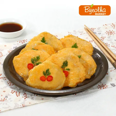 사옹원 부침명장 동태전 300g x10개 (1박스) 명절 제사 제수 전 음식 간식 부침개 냉동 간편 생선전 야식 안주 이미지