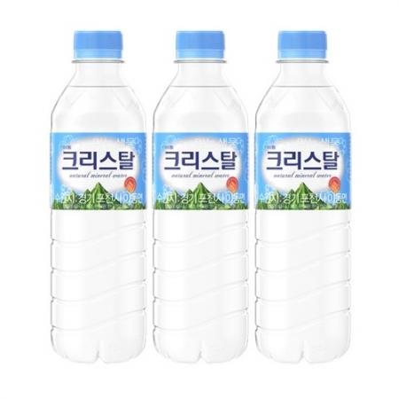 크리스탈 생수 500ml, 20pet