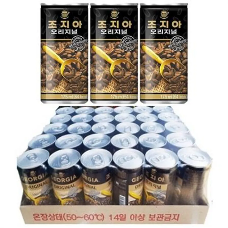 조지아 오리지널 175ml, 30캔 이미지