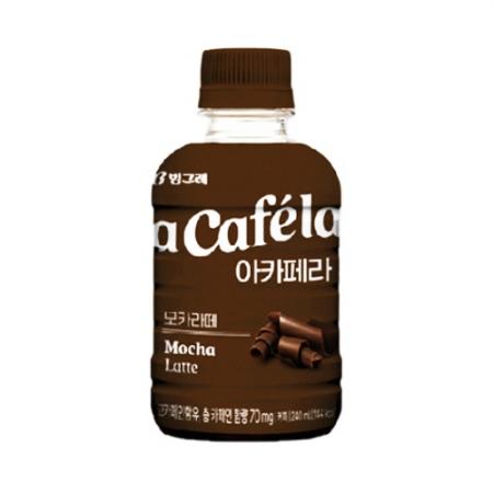 아카페라 모카라떼, 240ml, 20개