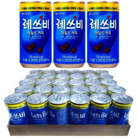 레쓰비 마일드 업소용 175ml, 30캔