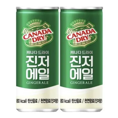캐나다 드라이 진저에일 250ml, 30캔 이미지