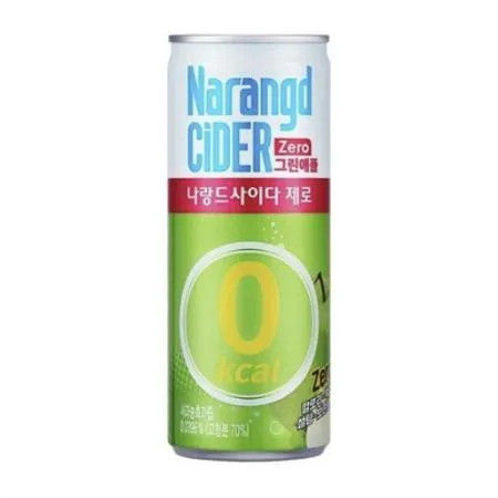 나랑드사이다 제로 그린애플 245ml, 30캔 이미지