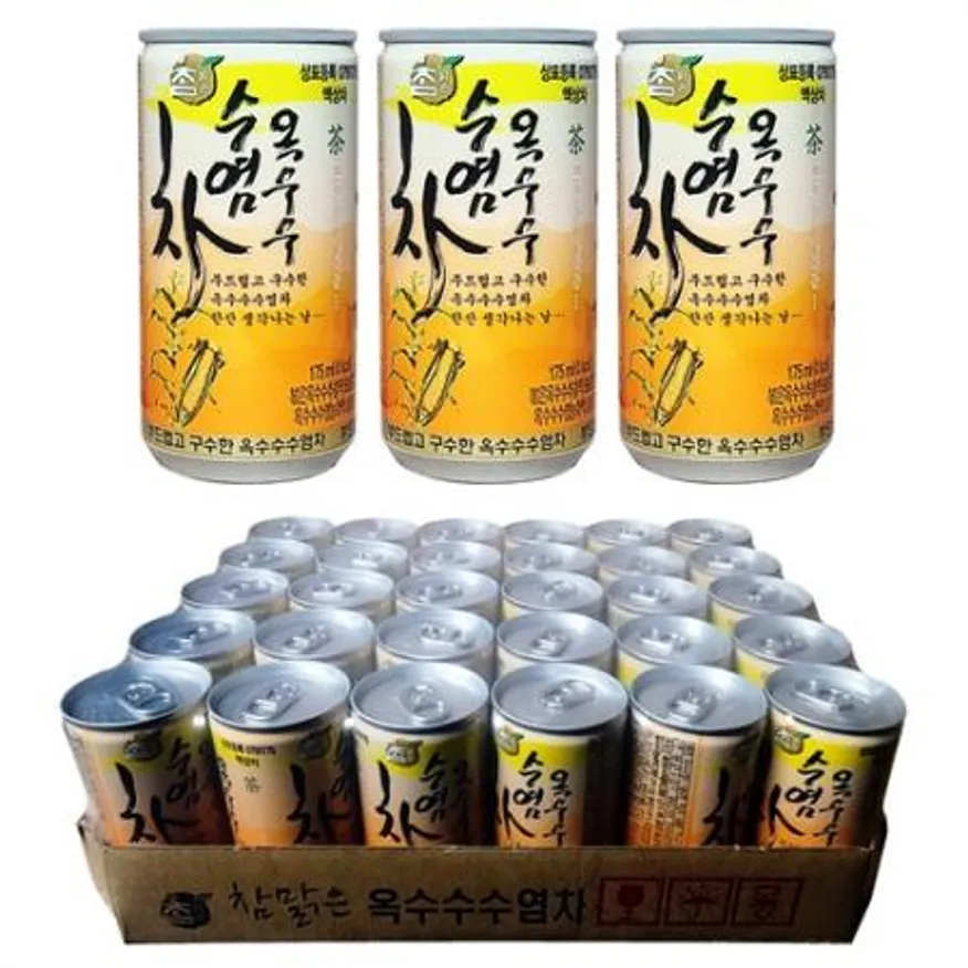 참맑은 옥수수수염차 175ml, 30캔 이미지