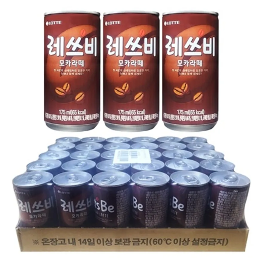 레쓰비 모카라떼 175ml, 30캔 이미지