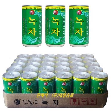 참맑은 녹차 175ml, 30캔